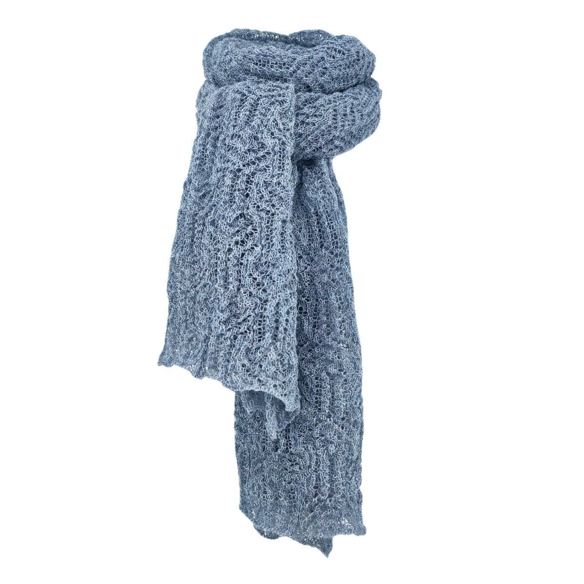 Pirita Design alpakkahuivi Malla color light blue