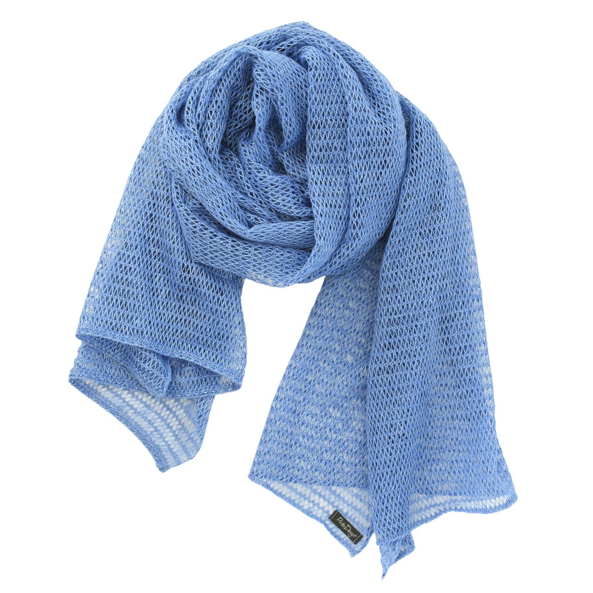 Pirita Design pellavahuivi Halme color azure blue