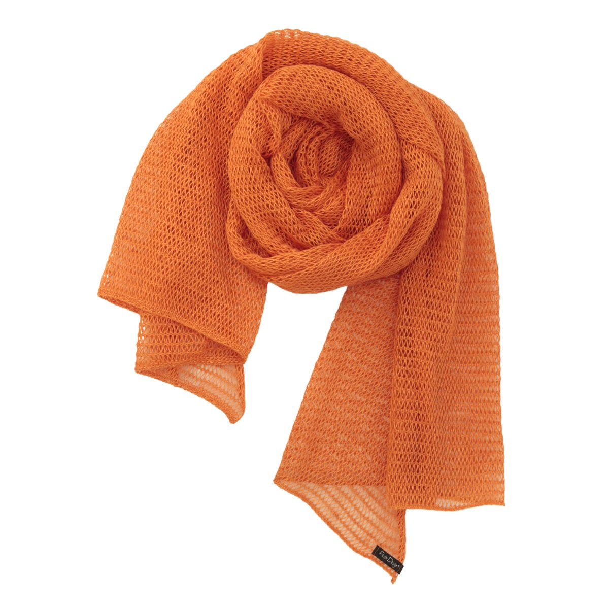 Pirita Design pellavahuivi Halme color orange