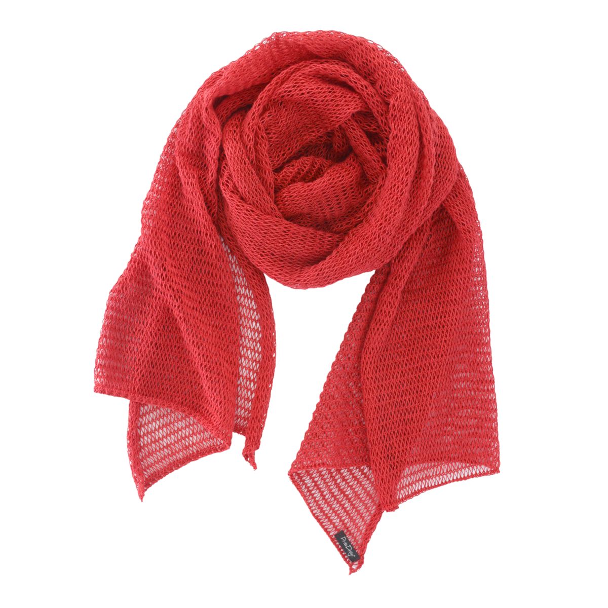 Pirita Design pellavahuivi Halme color red