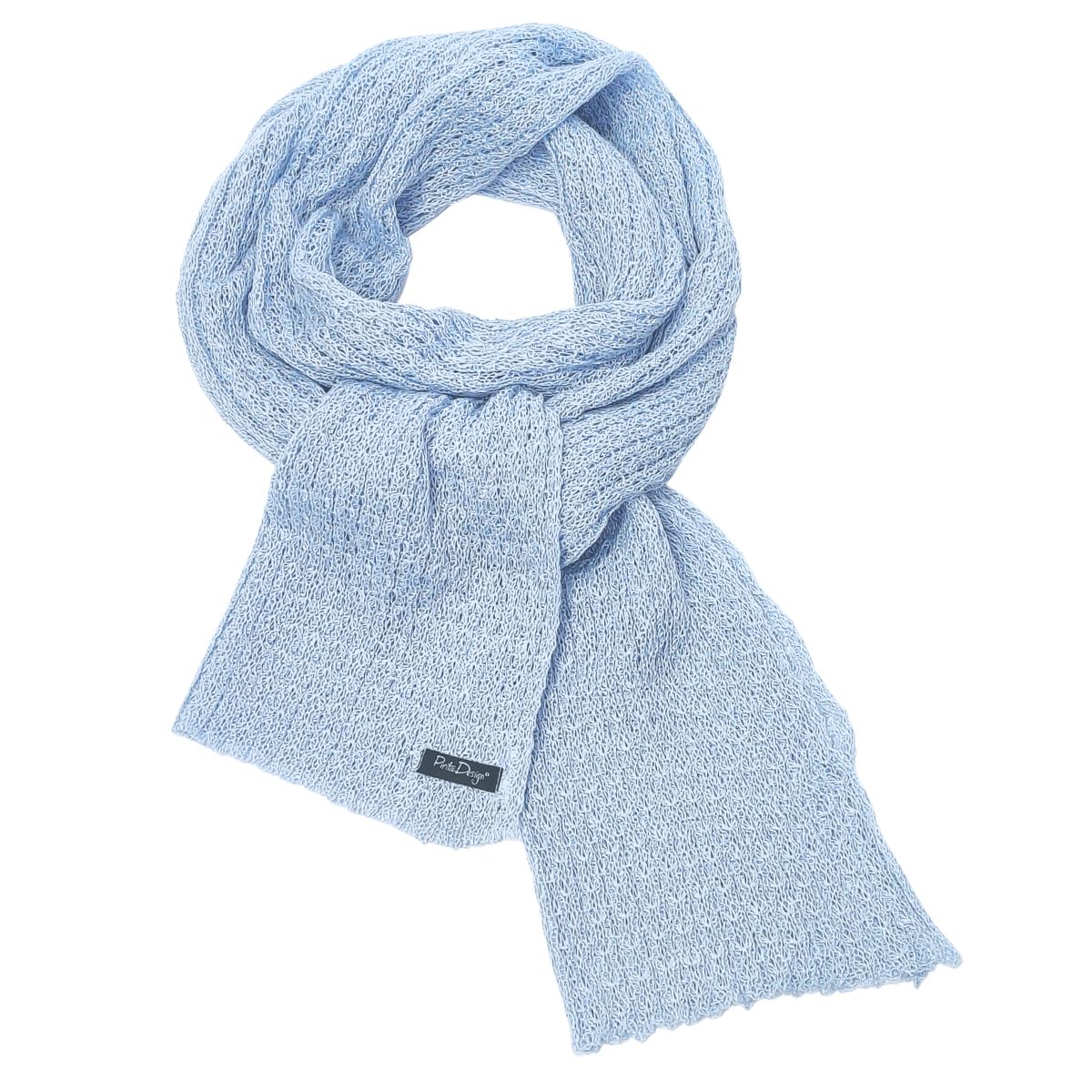 Pirita Design pellavahuivi Rosanna color sky blue