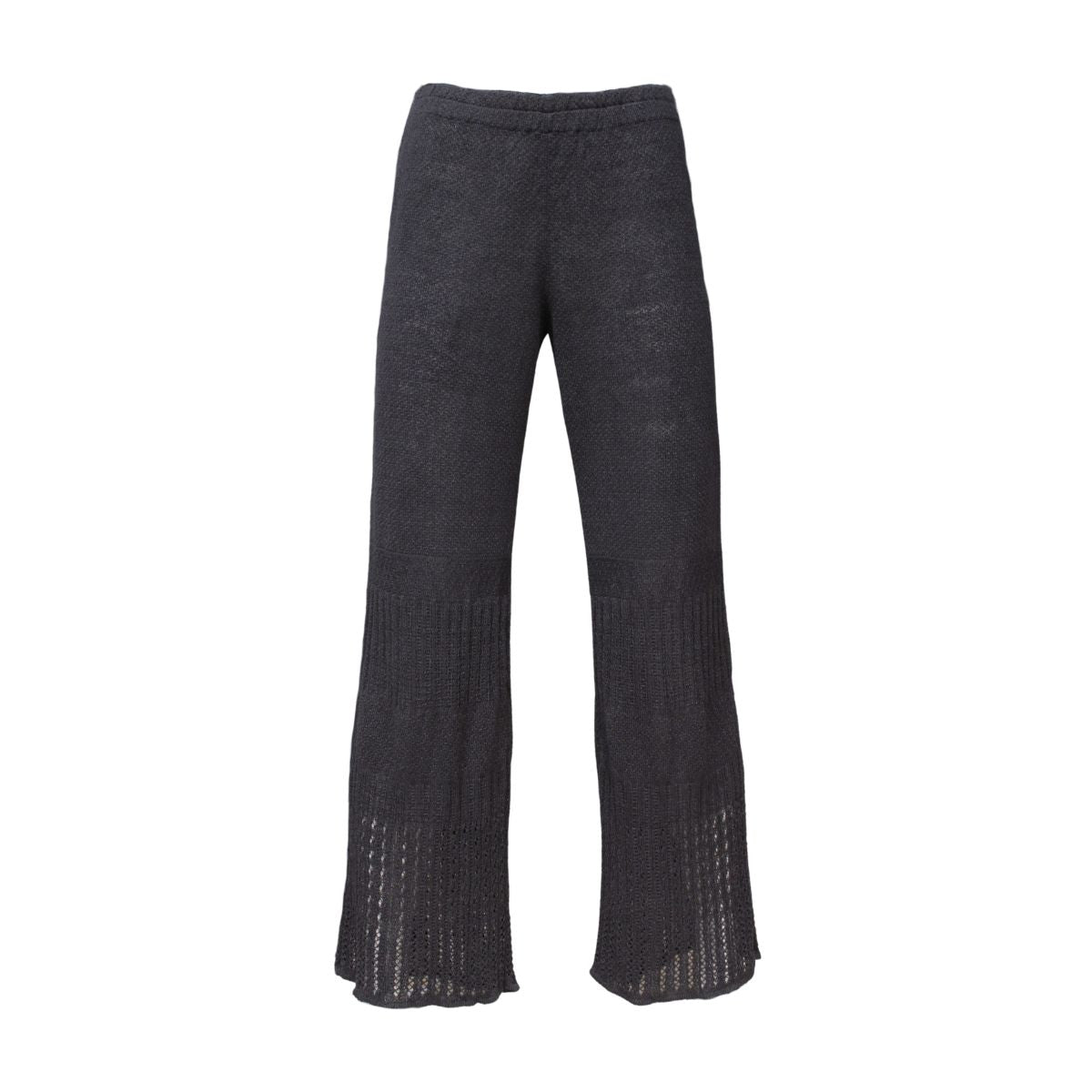 Pirita Design pellavaneulehousut Noomi color blak