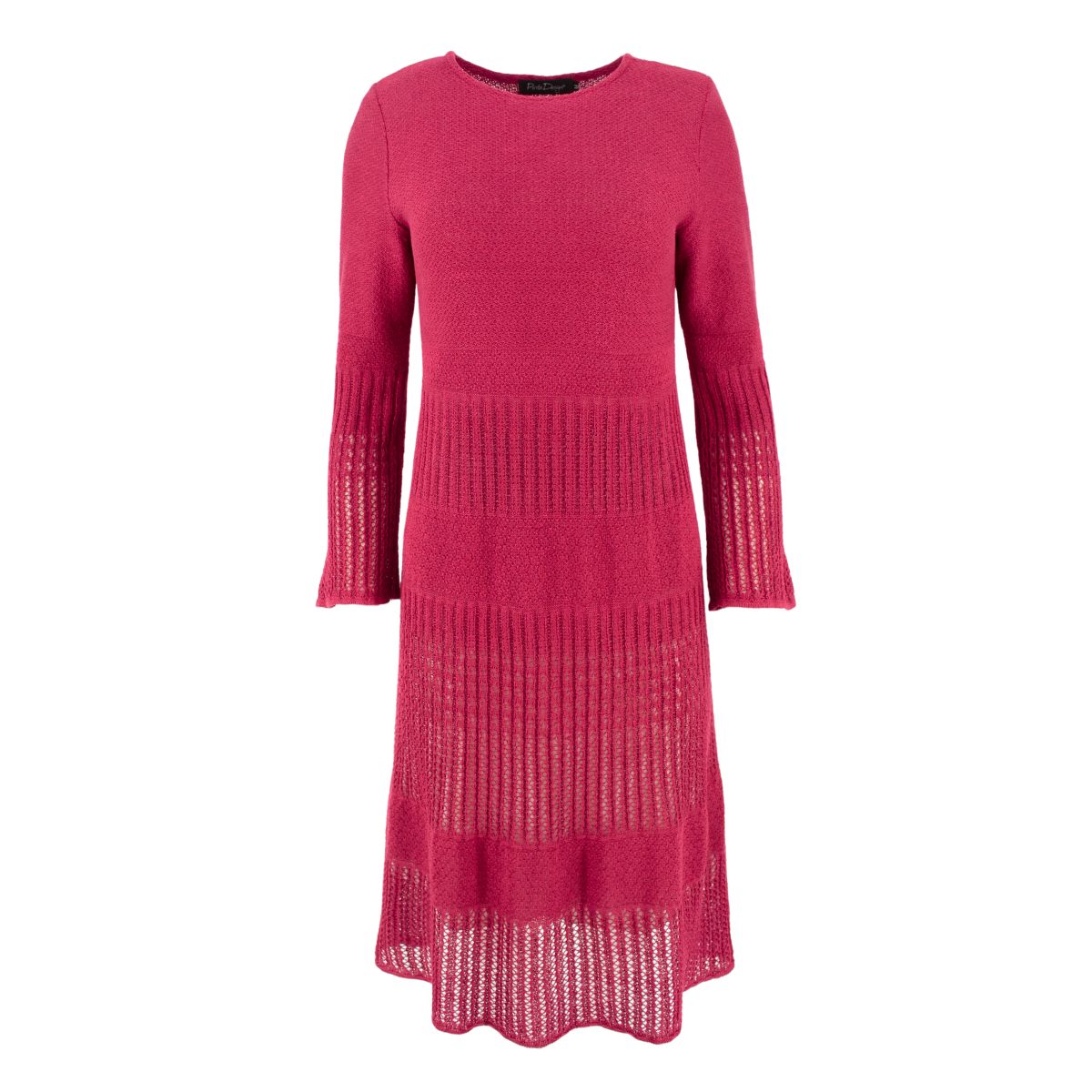 Pirita Design pellavaneulemekko Aaria color cherry