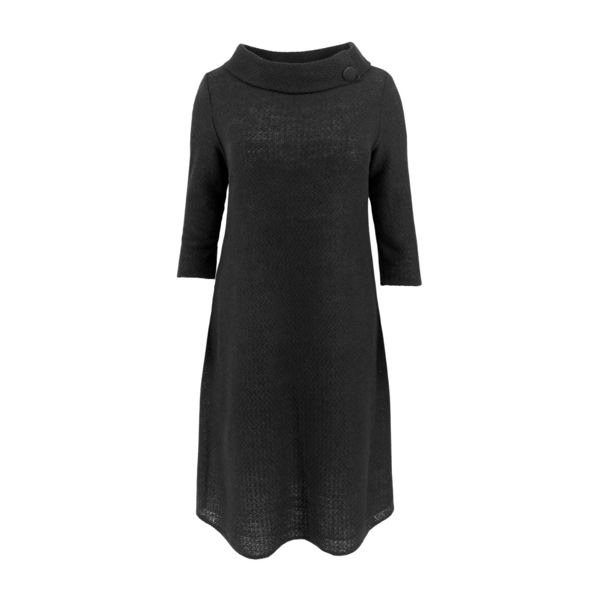 Pirita Design pellavaneulemekko Debbie color black