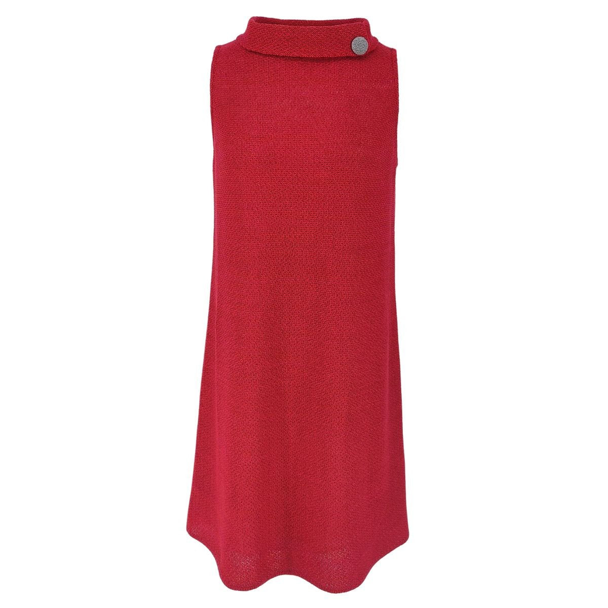 Pirita Design pellavaneulemekko Jackie color cherry2