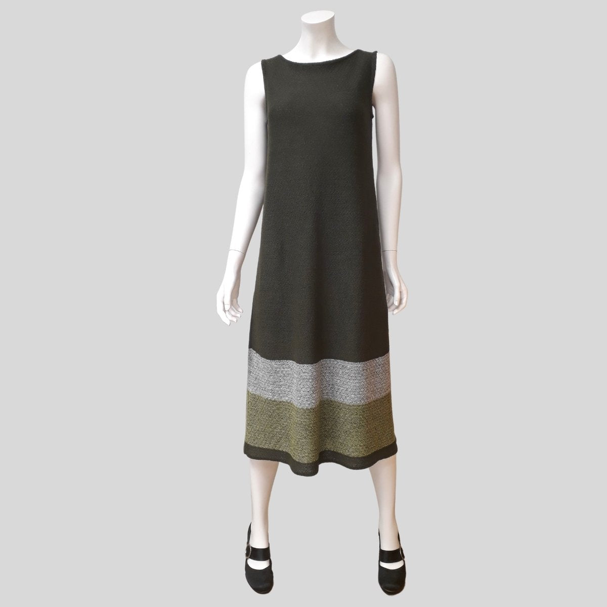 Pirita Design Leinikki-mekko oliivi