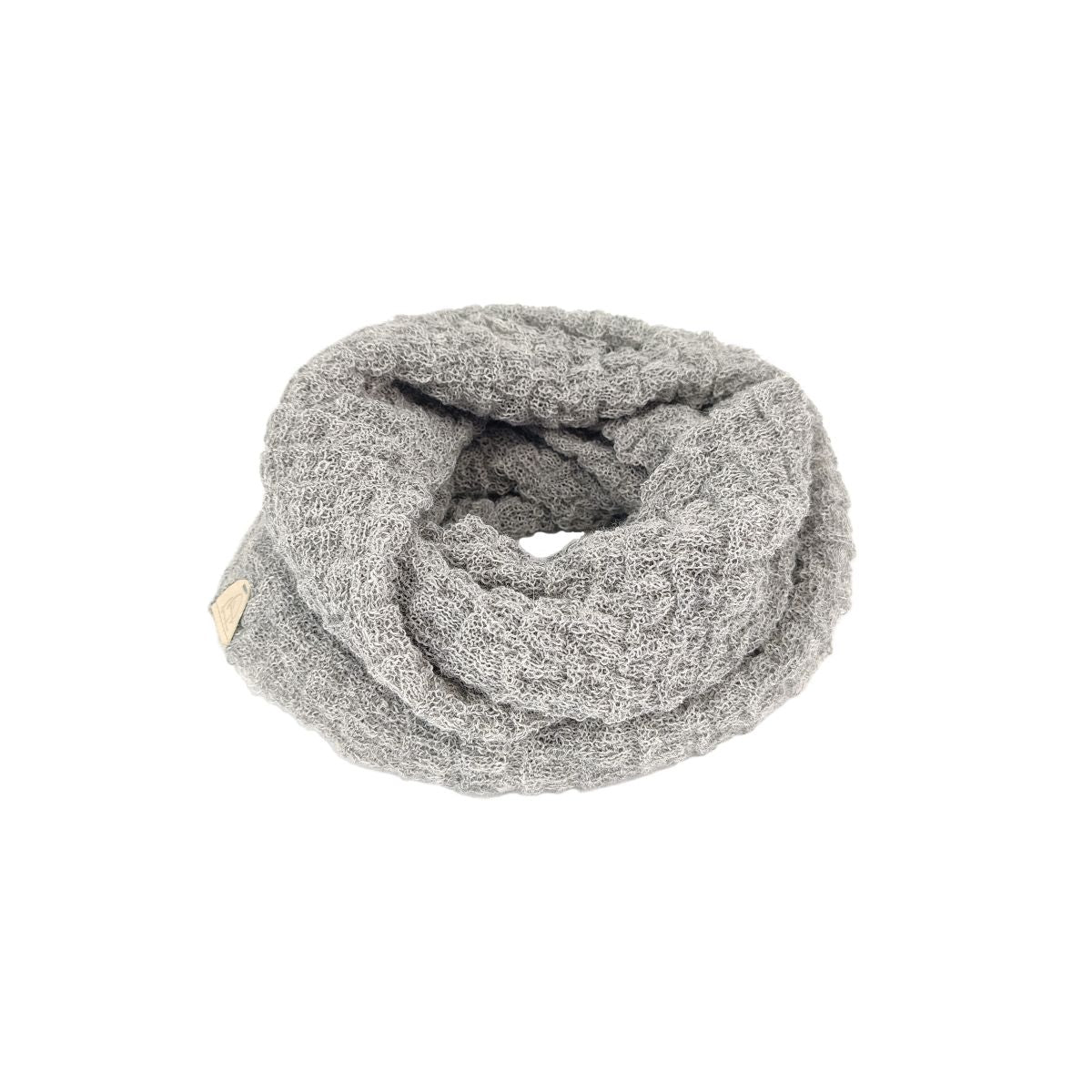 Käpy-alpakkatuubihuivi